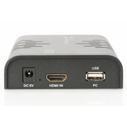 Przedłużacz/Extender DIGITUS KVM HDMI+USB 120m po Cat.6 UTP/… | PartsPC.pl