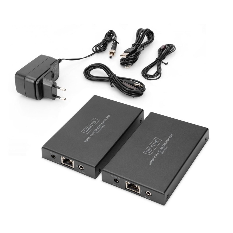 Przedłużacz/Extender DIGITUS KVM HDMI+USB 150m po Cat.5e... | PartsPC.pl
