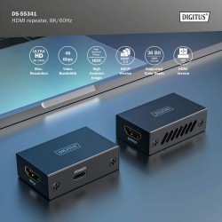 Wzmacniacz sygnału/Repeater DIGITUS HDMI 2.1 8K60Hz 10m, 4K6… | PartsPC.pl