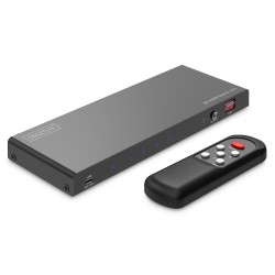 Przełącznik/Switch DIGITUS HDMI 4x1, 8K/60Hz (4:4:4) z HDR, … | PartsPC.pl