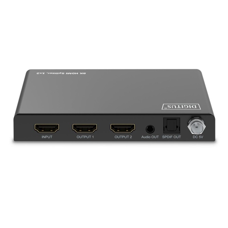 Rozdzielacz/Splitter DIGITUS HDMI 1x2, 8K/60Hz (4:4:4) z HDR… | PartsPC.pl