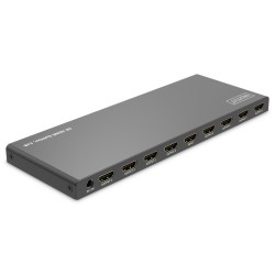 Rozdzielacz/Splitter DIGITUS HDMI 1x8, 4K/60Hz UHD z HDR, 18 Gbps, HDCP