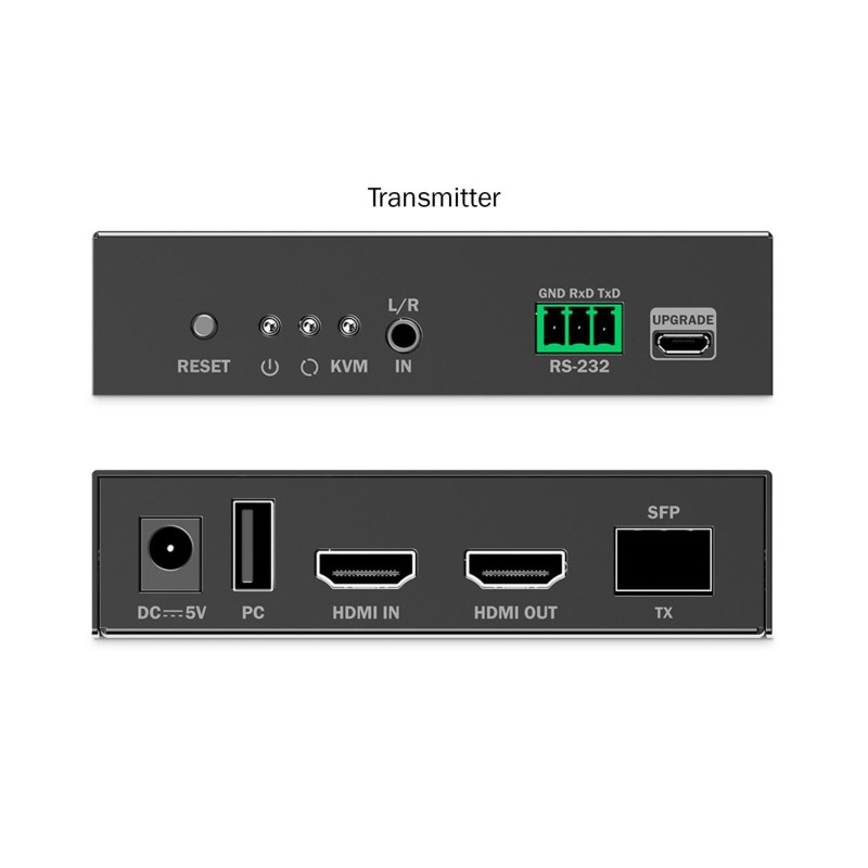 Przedłużacz/Extender światłowodowy DIGITUS KVM HDMI+USB 1.1 … | PartsPC.pl