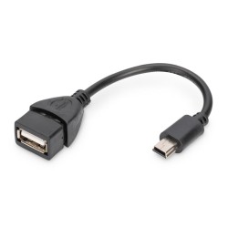 Kabel adapter USB 2.0 DIGITUS HighSpeed OTG Typ miniUSB B/US… | PartsPC.pl
