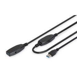 Kabel przedłużający aktywny DIGITUS DA-73106 USB 3.0 15m | PartsPC.pl
