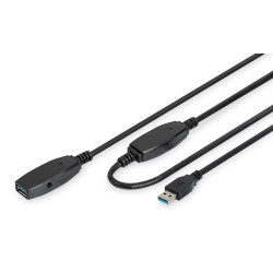 Kabel przedłużający aktywny DIGITUS DA-73107 USB 3.0 20m | PartsPC.pl