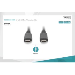 Kabel USB 4.0 DIGITUS Typ USB C/USB C M/M 40Gbps PD 3.1 240W… | PartsPC.pl