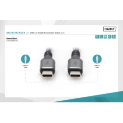 Kabel połączeniowy DIGITUS PREMIUM USB 4.0 Typ USB C/USB C M… | PartsPC.pl