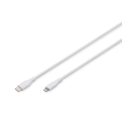Kabel zasilający DIGITUS silikonowy USB-C - Lightning, USB 2… | PartsPC.pl