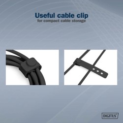 Kabel zasilający DIGITUS silikonowy USB-C - USB-C, USB 2.0 6… | PartsPC.pl