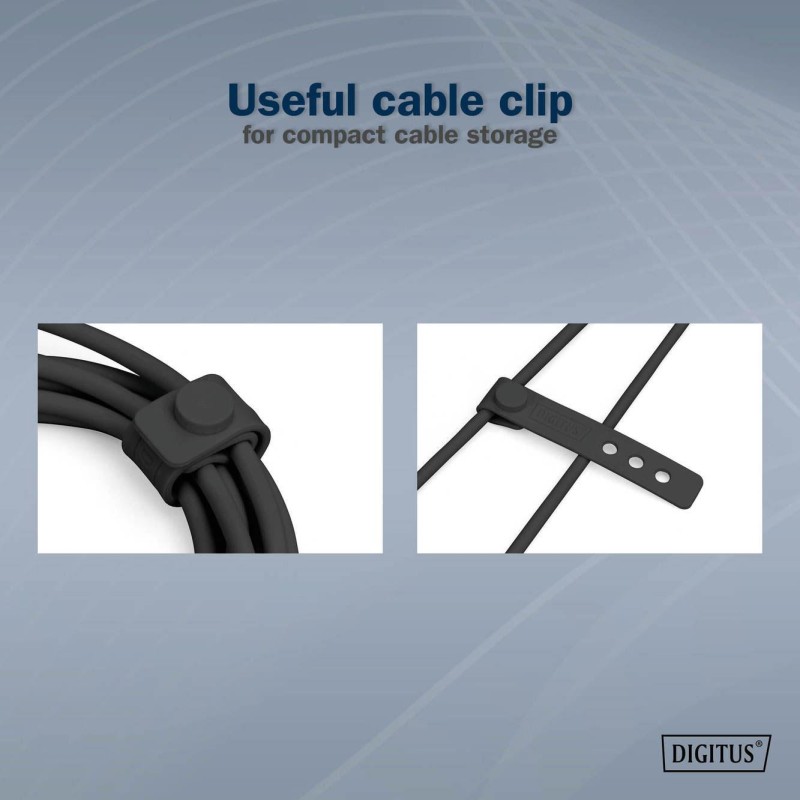 Kabel zasilający DIGITUS silikonowy USB-C - USB-C, USB 2.0 6… | PartsPC.pl