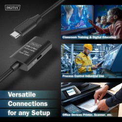 Kabel przedłużający aktywny DIGITUS DA-73108, USB 3.2 Gen1, … | PartsPC.pl