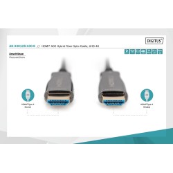 Kabel DIGITUS połączeniowy hybrydowy AOC HDMI 2.0 Premium Hi… | PartsPC.pl