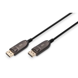Kabel DIGITUS połączeniowy hybrydowy AOC DisplayPort 1.4 8K60Hz UHD DP/DP