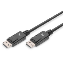Kabel DisplayPort DIGITUS z zatrzaskami 1080p 60Hz FHD Typ D… | PartsPC.pl