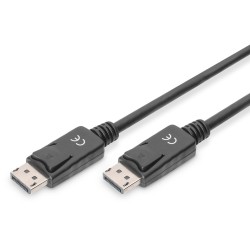 Kabel DisplayPort DIGITUS z zatrzaskami 1080p 60Hz FHD Typ D… | PartsPC.pl