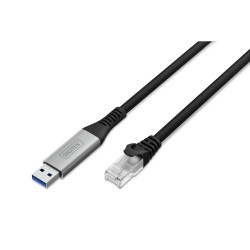 Kabel adapter DIGITUS USB-A – RJ45 Kat. 6A S/FTP, 1 Gbit/s, … | PartsPC.pl