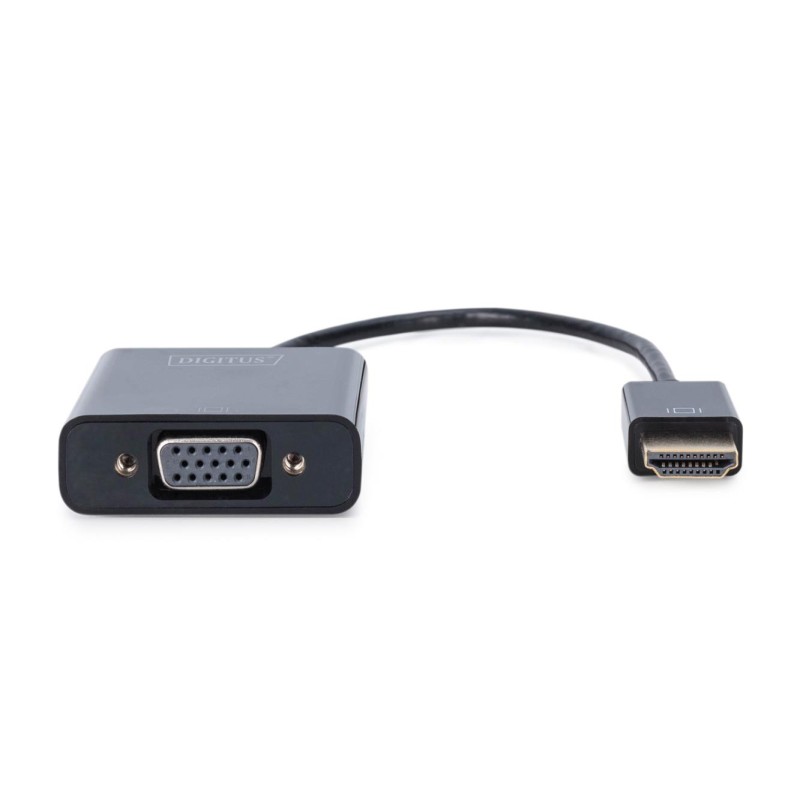 Adapter audio-video DIGITUS HDMI typ A do VGA, FHD, 3.5mm Mi… | PartsPC.pl