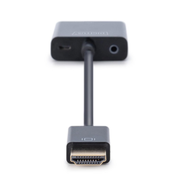 Adapter audio-video DIGITUS HDMI typ A do VGA, FHD, 3.5mm Mi… | PartsPC.pl