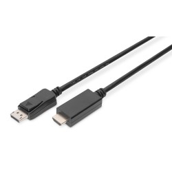 Kabel adapter DIGITUS DisplayPort 1.2 4K 60Hz UHD Typ DP/HDM… | PartsPC.pl