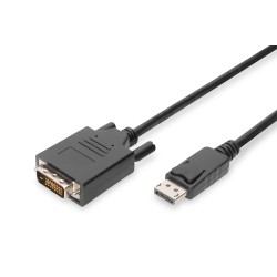 Kabel adapter DIGITUS DisplayPort z zatrzaskiem 1080p 60Hz F… | PartsPC.pl