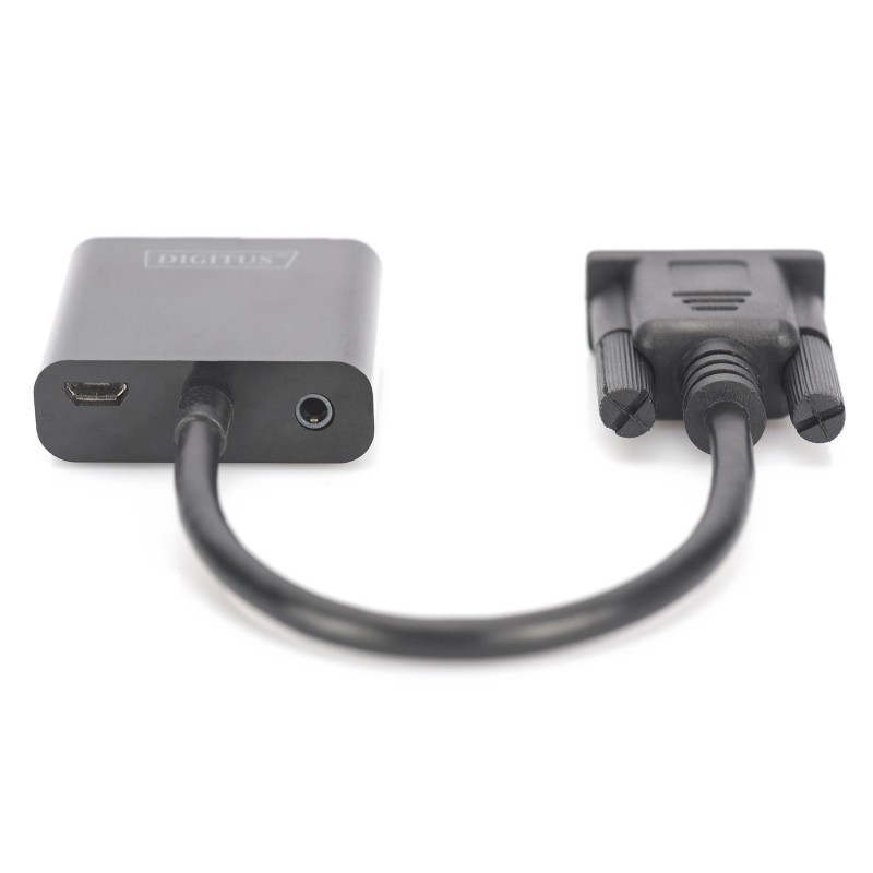 Kabel adapter DIGITUS VGA do HDMI 1080p FHD audio 3.5mm Mini… | PartsPC.pl