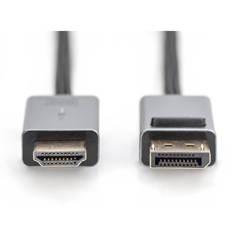 Kabel adapter DIGITUS PREMIUM DisplayPort - HDMI 4K 30Hz DP/HDMI M/M 1.8m