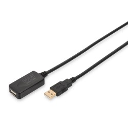 Kabel przedłużający aktywny DIGITUS DA-70130-4 USB 2.0 5m | PartsPC.pl