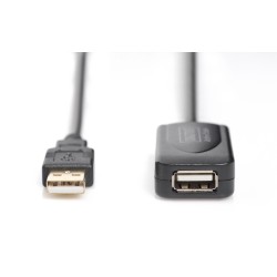Kabel przedłużający aktywny DIGITUS DA-70130-4 USB 2.0 5m | PartsPC.pl