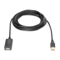 Kabel przedłużający aktywny DIGITUS DA-70130-4 USB 2.0 5m | PartsPC.pl
