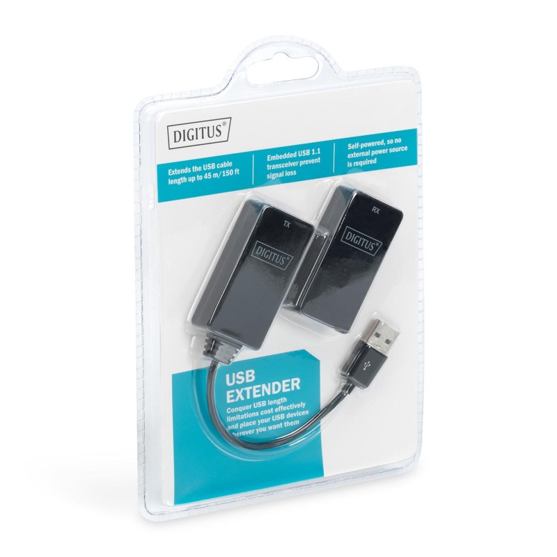 Przedłużacz/Extender DIGITUS USB 1.1 po skrętce Cat.5e/6 UTP… | PartsPC.pl