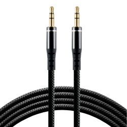 Kabel przewód silikonowy audio AUX wtyk - wtyk jack 3.5 mm s… | PartsPC.pl