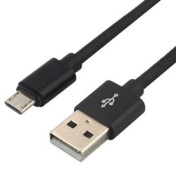 Kabel micro USB everActive CBB-0.3MB 0,3m czarny | PartsPC.pl