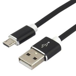 Kabel micro USB everActive CBS-1MB 1m czarny | PartsPC.pl