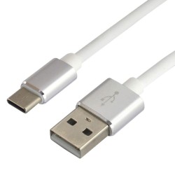 Kabel USB-C everActive CBS-1.5CW 1,5m biały | PartsPC.pl