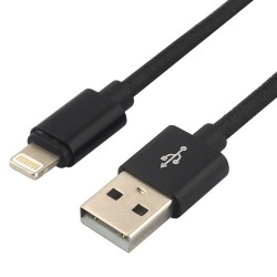 Kabel USB - Lightning everActive CBB-0.3IB 0,3m czarny | PartsPC.pl
