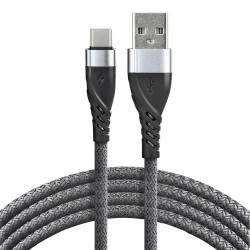 Kabel przewód pleciony USB - USB-C / Typ-C everActive CBB-2C… | PartsPC.pl