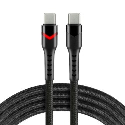 Kabel przewód USB-C PD RGB LED 1m everActive CBB-1PDR Power … | PartsPC.pl
