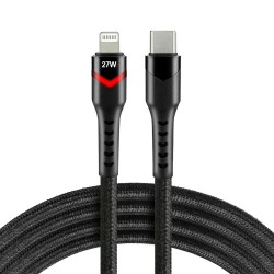 Kabel USB-C - Lightning everActive CBB-1CIR 1m 27W RGB LED c… | PartsPC.pl