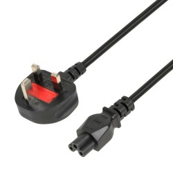 Kabel zasilający 1,8m, iBOX IKZ2UK (koniczynka) wtyczka odle… | PartsPC.pl