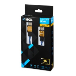 Kabel HDMI iBOX HD04 HDMI 2.0 4K/UltraHD 1.5m | PartsPC.pl