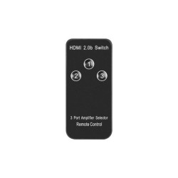 Switch HDMI Lanberg 3x HDMI + port micro USB czarny | PartsPC.pl