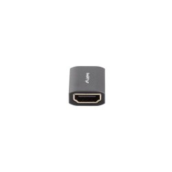 Adapter Lanberg HDMI(F)- HDMI(F) 8K beczka srebrna aluminium… | PartsPC.pl