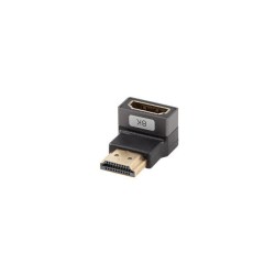 Adapter Lanberg HDMI(F)- HDMI(F) 8K kątowy dół aluminimum sr… | PartsPC.pl