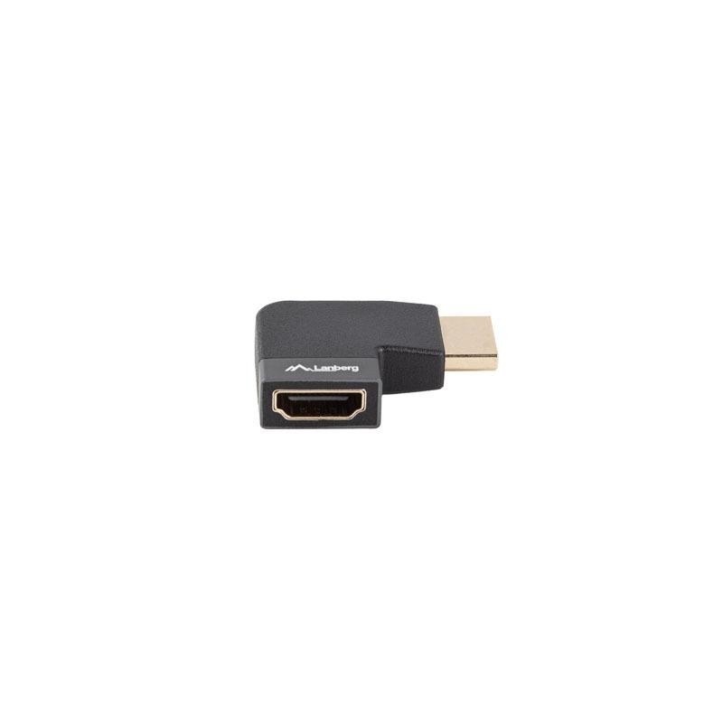 Adapter Lanberg HDMI(F)- HDMI(F) 8K Kątowy Prawo Aluminimum … | PartsPC.pl