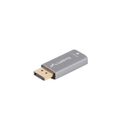 Adapter Lanberg Displayport (M) - HDMI (F) 4K srebrny | PartsPC.pl