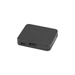 Splitter Video Lanberg HDMI - 2x HDMI 4K + Port USB-C czarny… | PartsPC.pl
