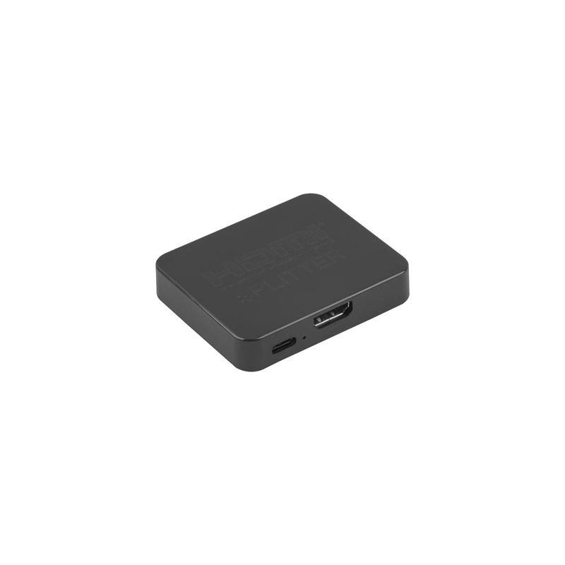 Splitter Video Lanberg HDMI - 2x HDMI 4K + Port USB-C czarny… | PartsPC.pl