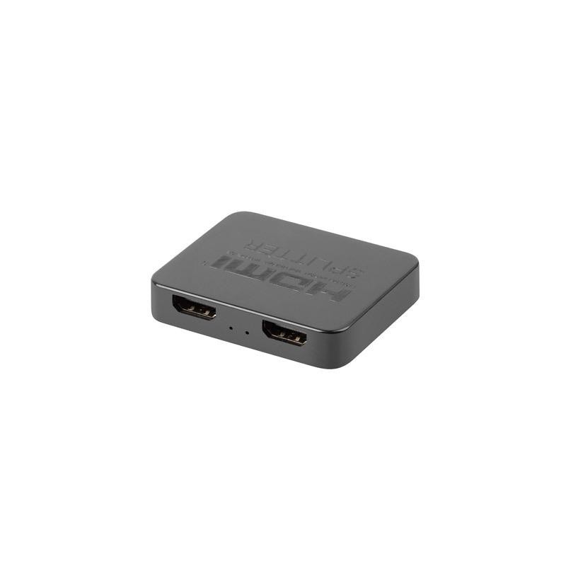 Splitter Video Lanberg HDMI - 2x HDMI 4K + Port USB-C czarny… | PartsPC.pl