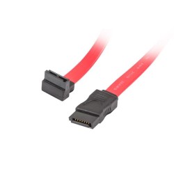 Kabel SATA Lanberg SATA-III DATA 0,5m kątowy | PartsPC.pl